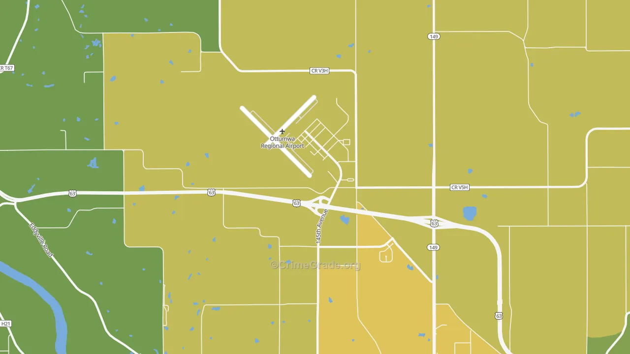 Rutledge, IA Map of Vehicle Theft Rates