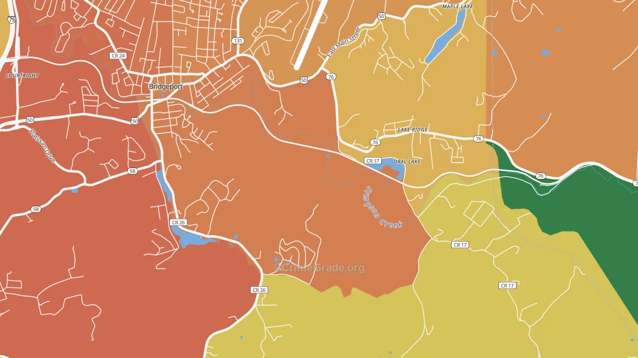 Saltwell, WV Map of Vehicle Theft Rates