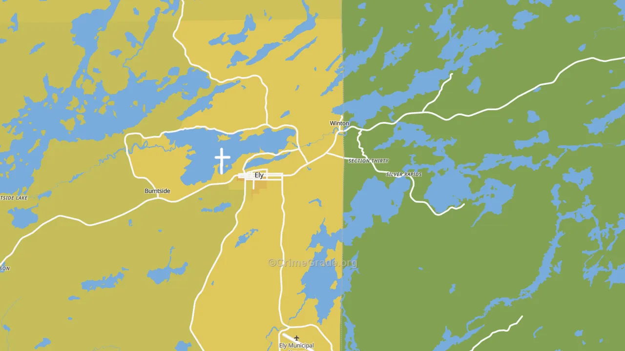 Section Thirty, MN Map of Vehicle Theft Rates