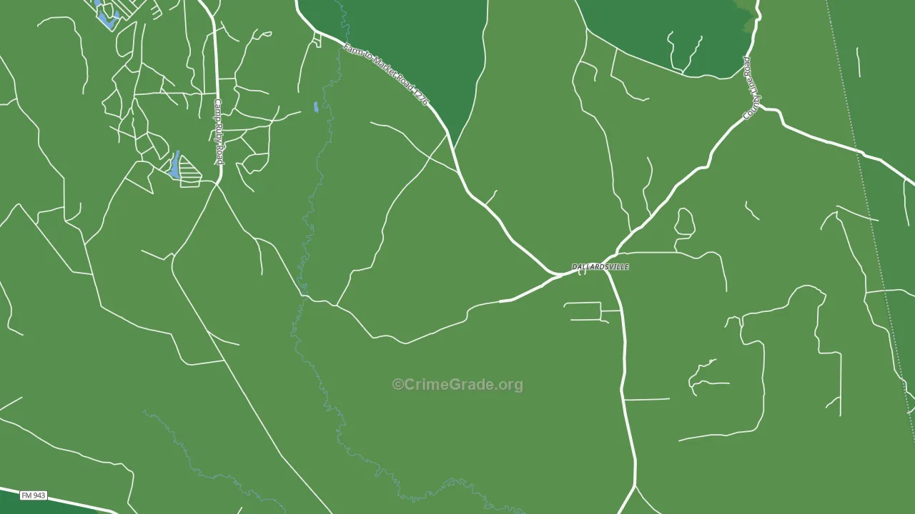 Segno, TX Map of Vehicle Theft Rates