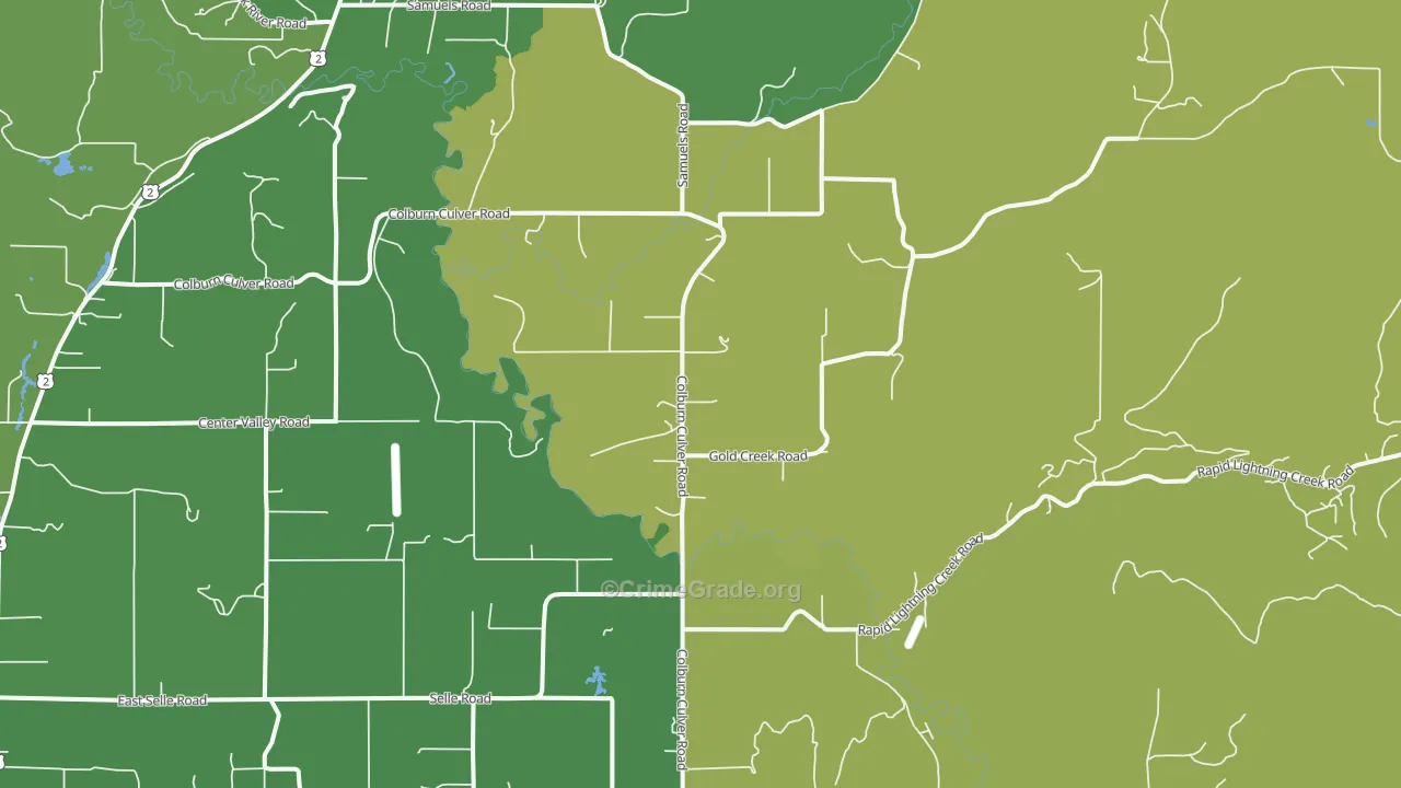 Selle, ID Map of Vehicle Theft Rates