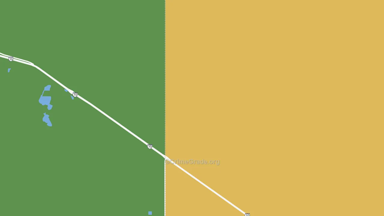 Separ, NM Map of Vehicle Theft Rates