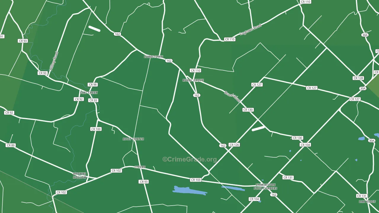 Sprakers, NY Map of Vehicle Theft Rates