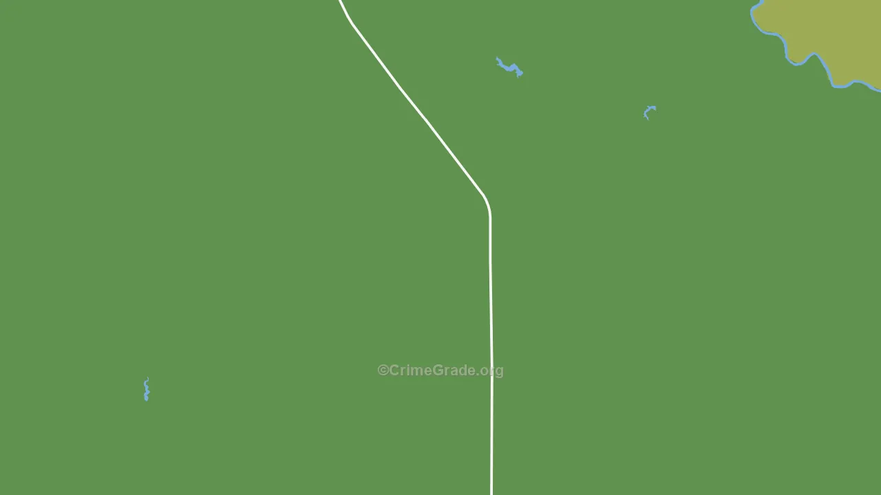 Square Butte, MT Map of Vehicle Theft Rates