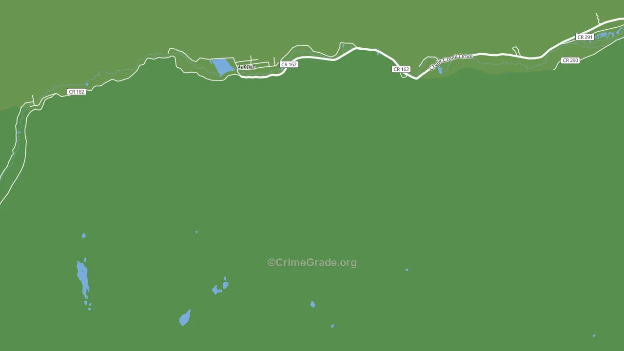 St. Elmo, CO Map of Vehicle Theft Rates