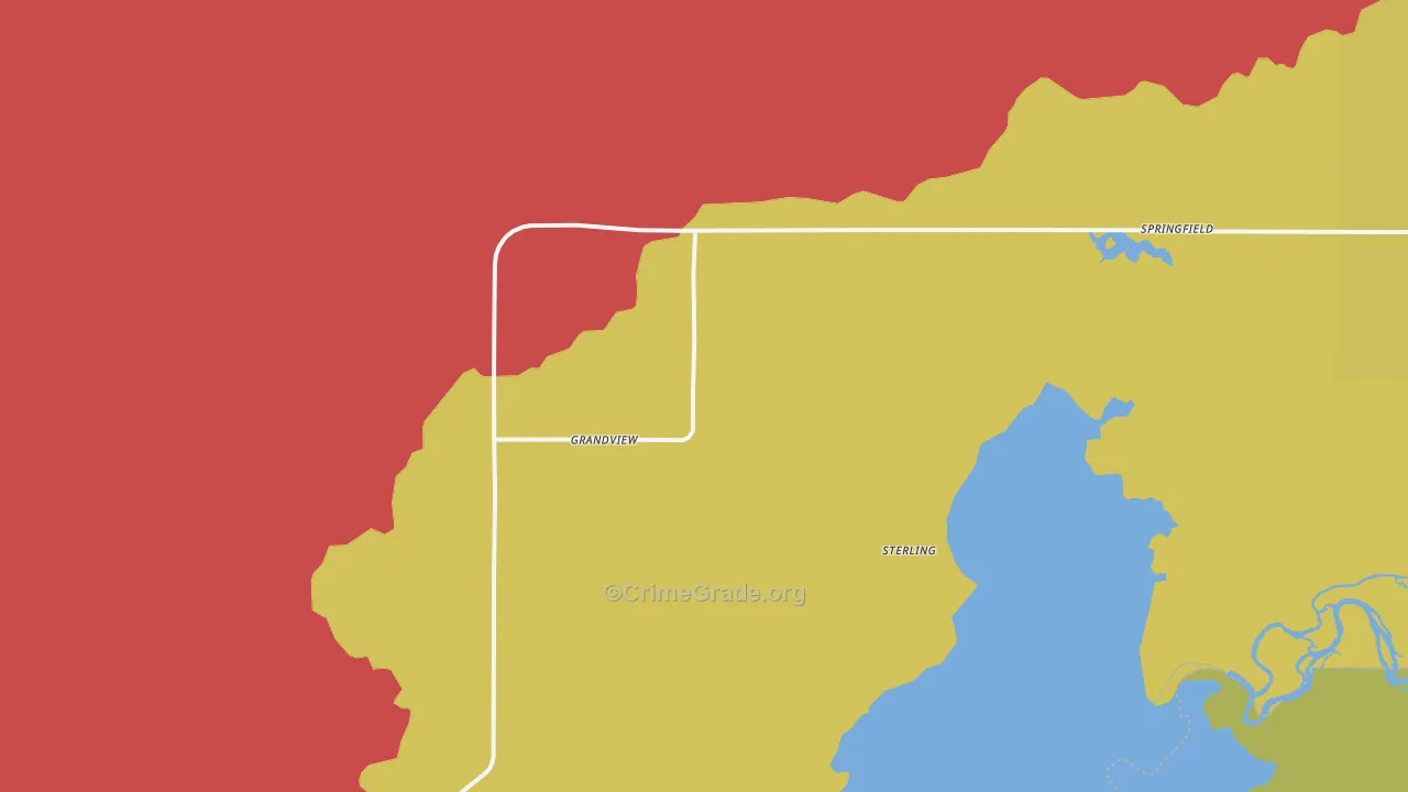 Sterling, ID Map of Vehicle Theft Rates