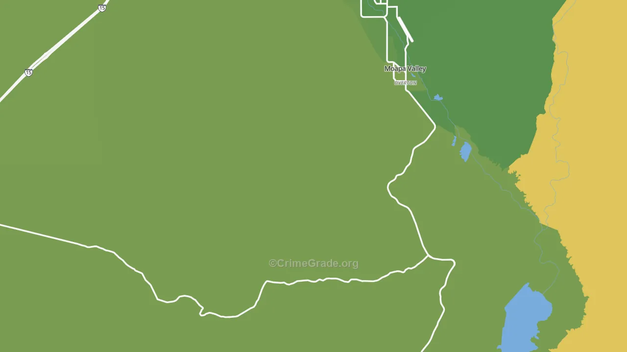 Stewarts Point, NV Map of Vehicle Theft Rates