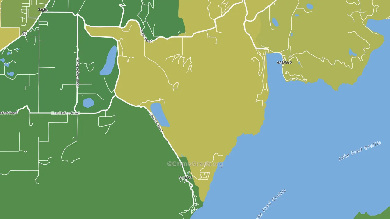 Talache, ID Map of Vehicle Theft Rates