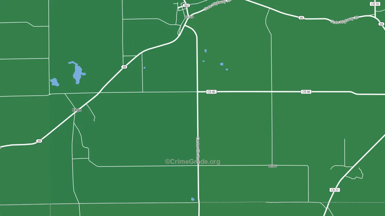 Tonawanda Indian Reservation, NY Map of Vehicle Theft Rates