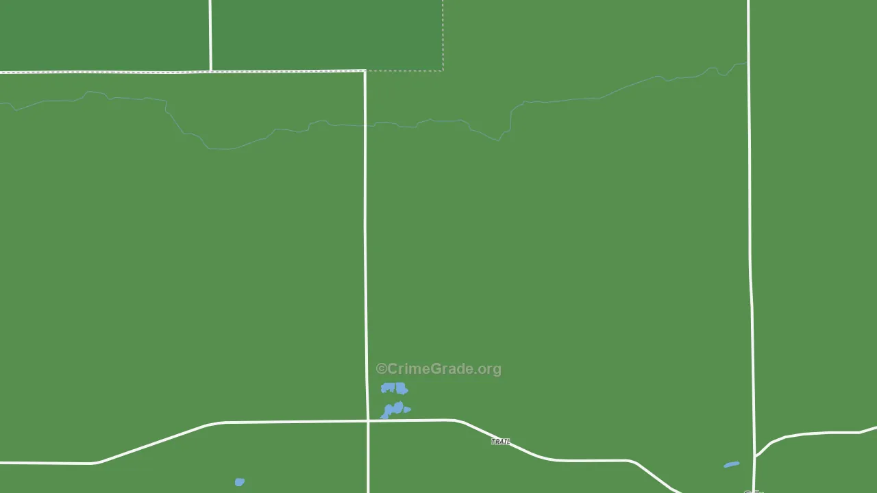 Trail, MN Map of Vehicle Theft Rates