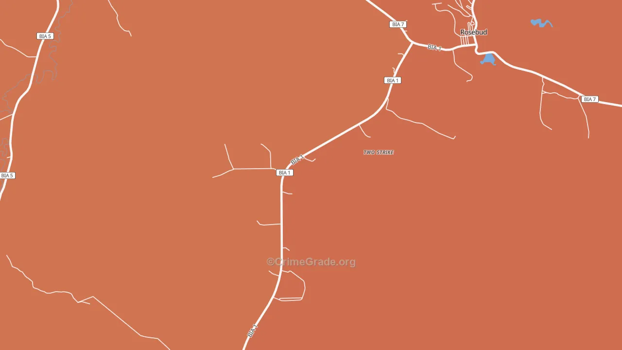 Two Strike, SD Map of Vehicle Theft Rates