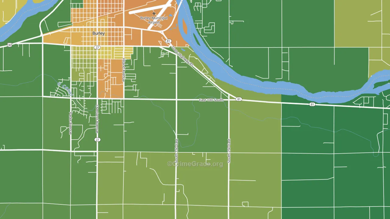 Unity, ID Map of Vehicle Theft Rates