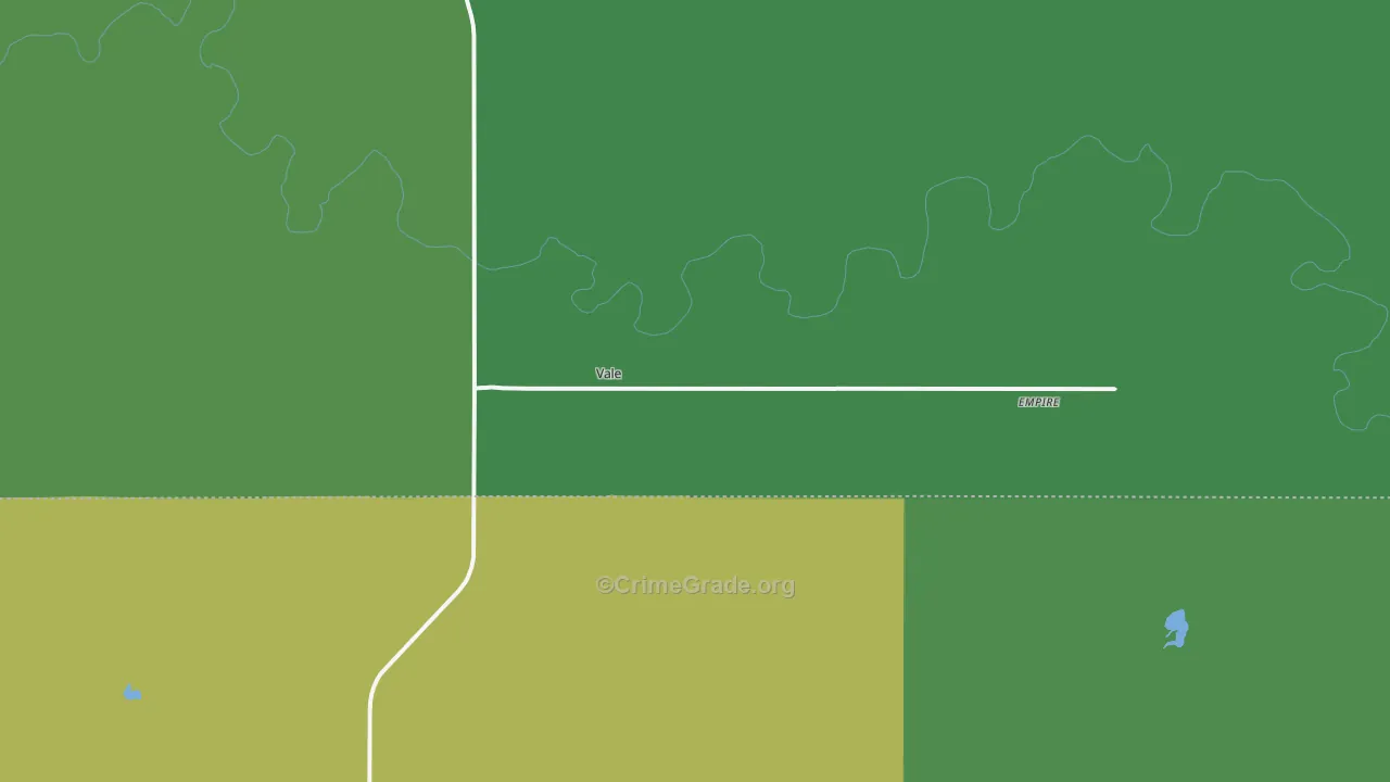 Vale, SD Map of Vehicle Theft Rates