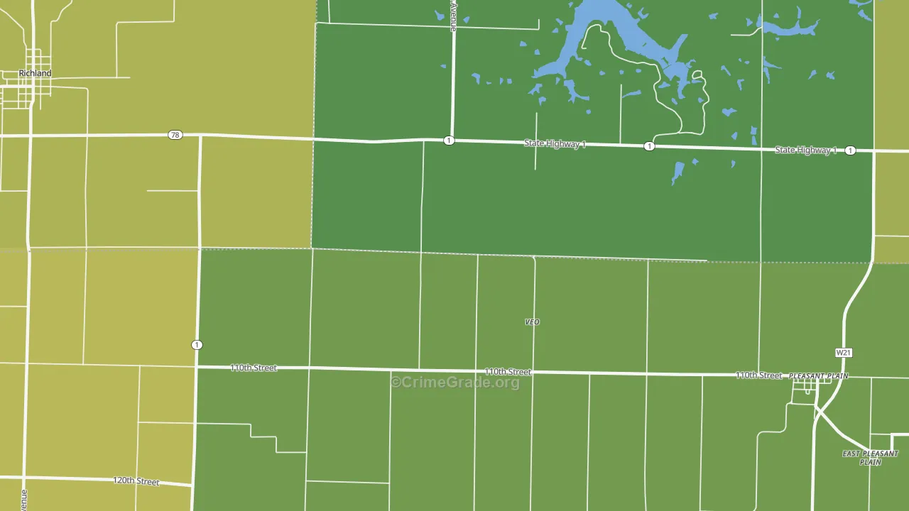 Veo, IA Map of Vehicle Theft Rates
