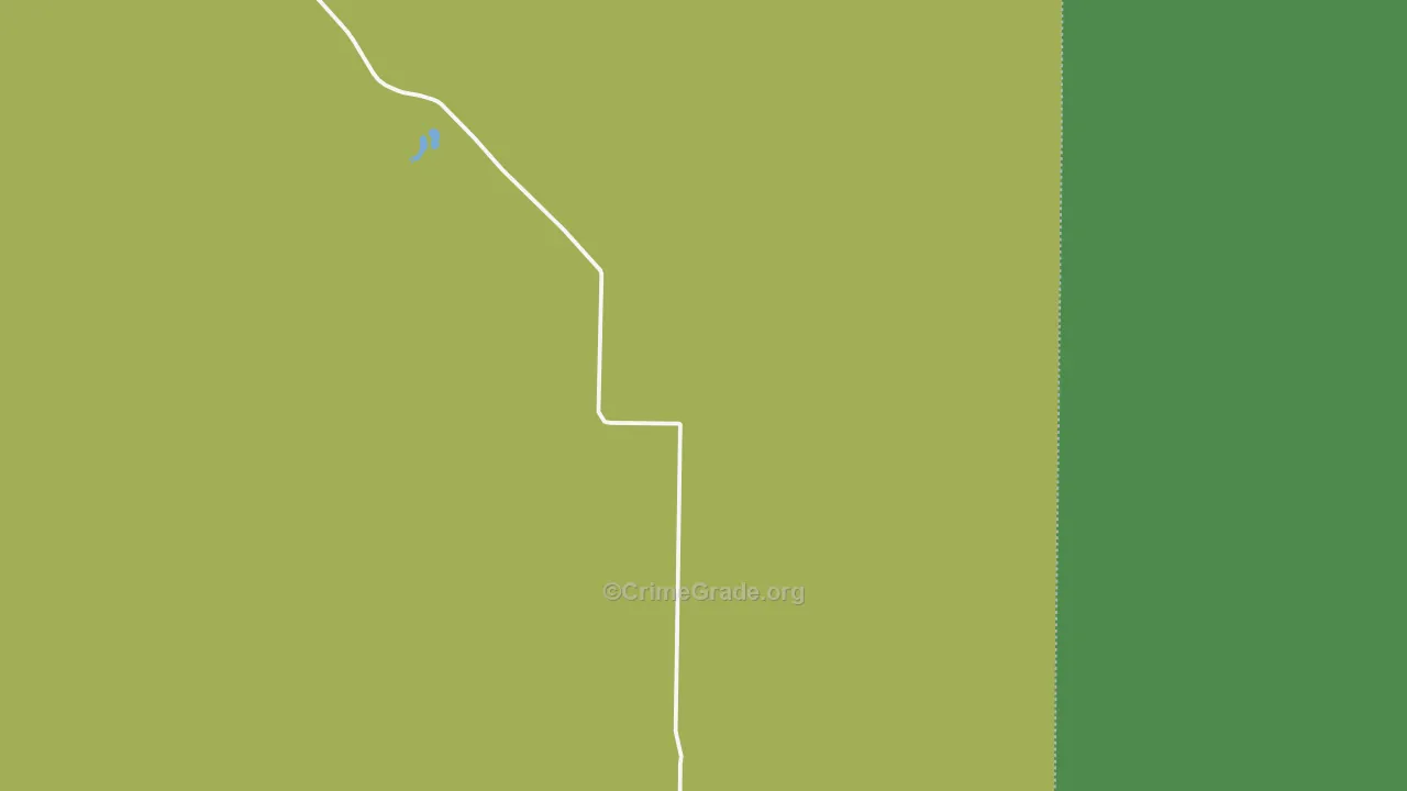 Vick, TX Map of Vehicle Theft Rates