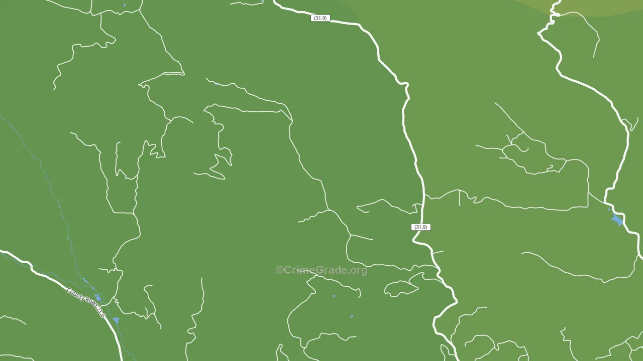 Vigil, CO Map of Vehicle Theft Rates
