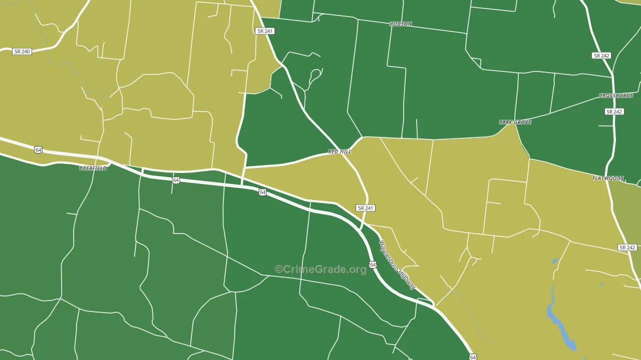 Weakly, TN Map of Vehicle Theft Rates