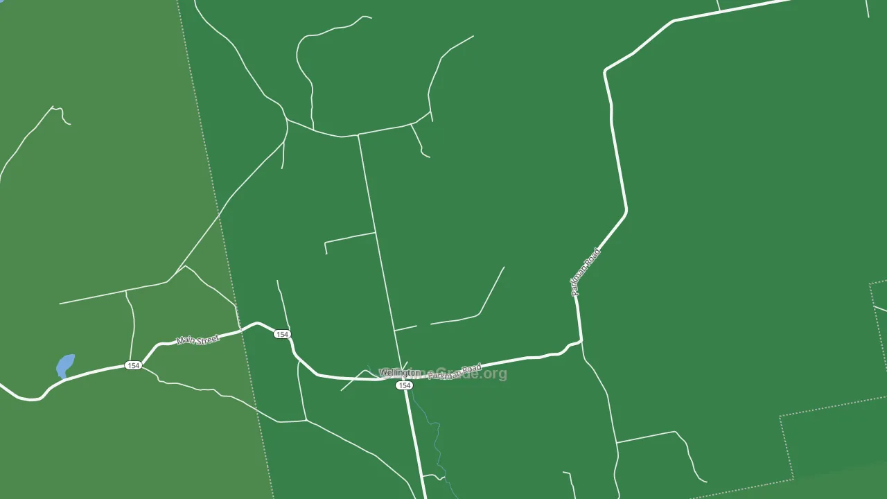 Wellington, ME Map of Vehicle Theft Rates
