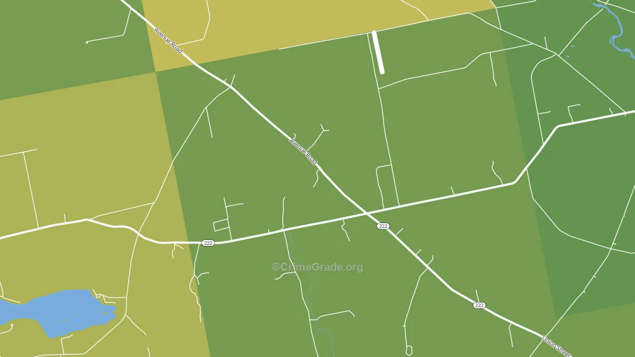 West Levant, ME Map of Vehicle Theft Rates