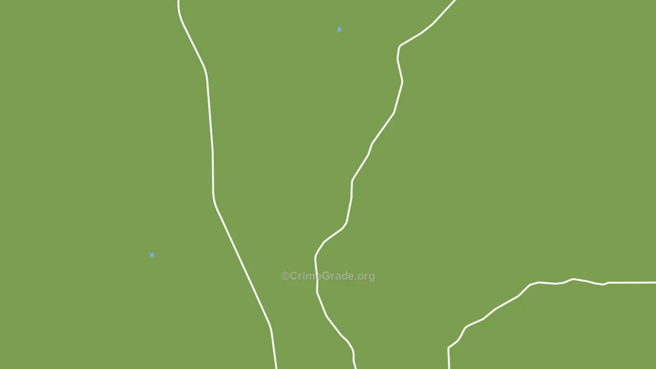 Weston, WY Map of Vehicle Theft Rates