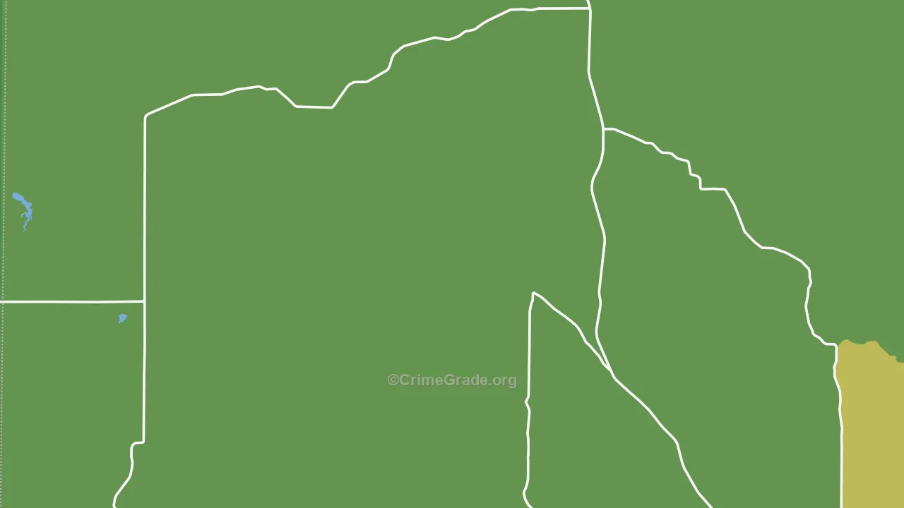 Whiteclay, NE Map of Vehicle Theft Rates