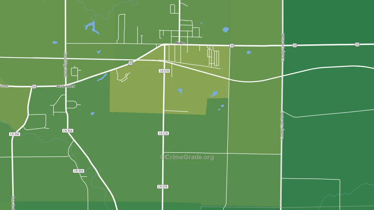 Williston, NY Map of Vehicle Theft Rates