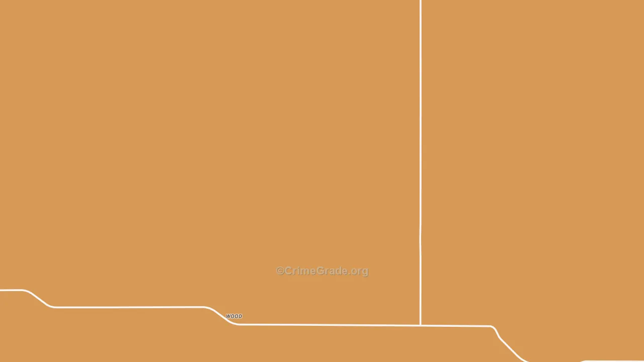 Wood, SD Map of Vehicle Theft Rates