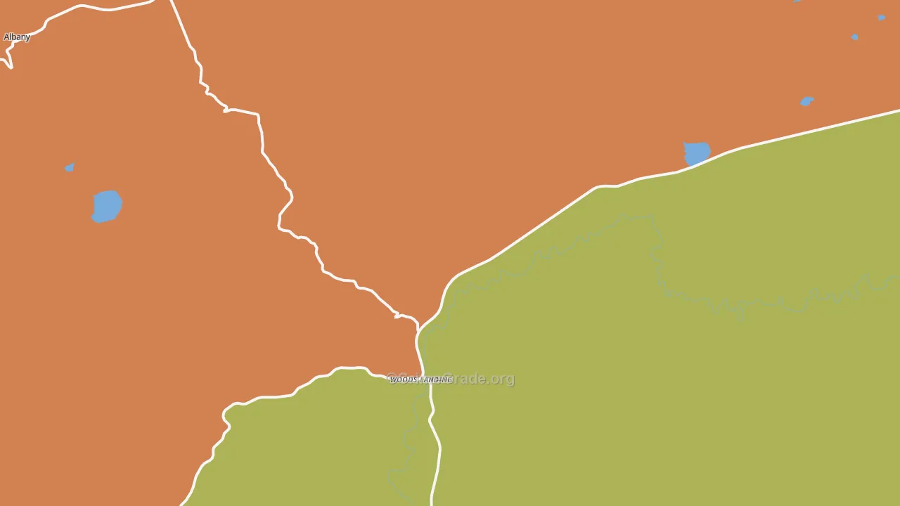 Woods Landing, WY Map of Vehicle Theft Rates