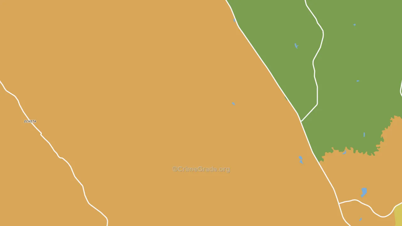 Wyodak, WY Map of Vehicle Theft Rates