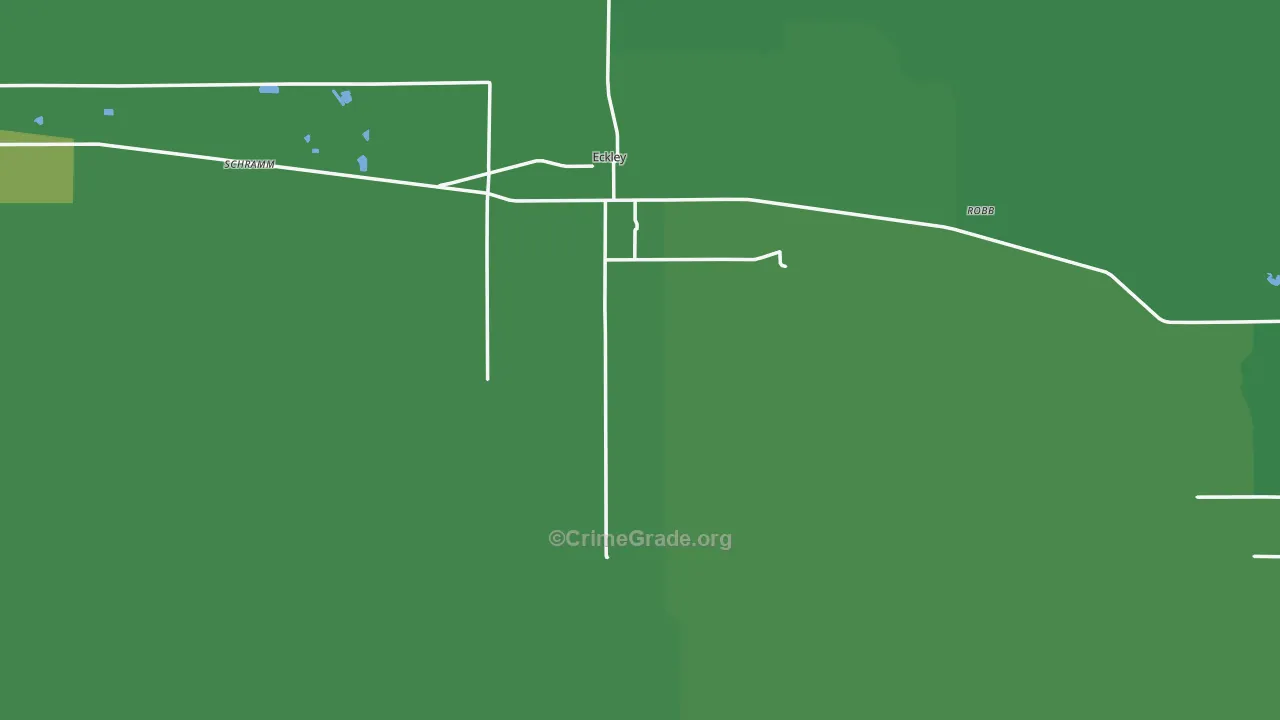 Yuma County, CO Map of Vehicle Theft Rates