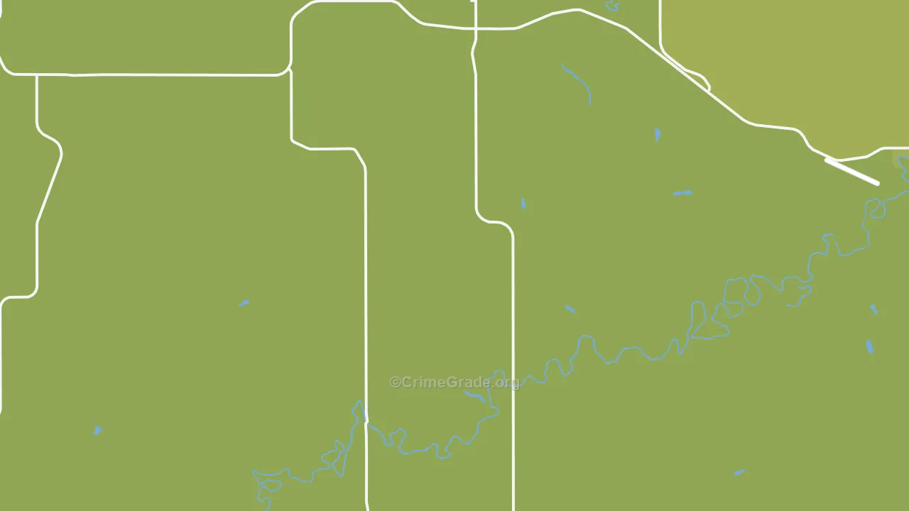 Zap, ND Map of Vehicle Theft Rates