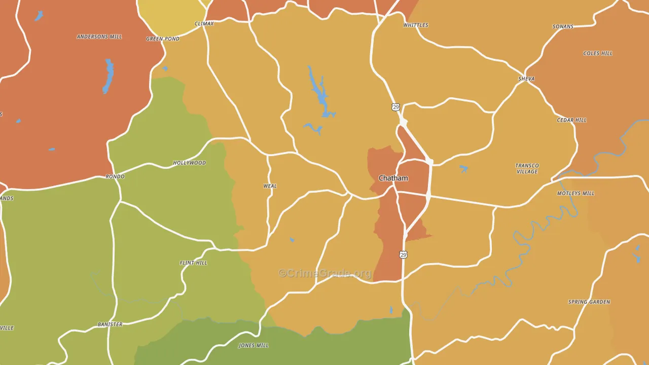24531, VA Map of Violent Crime Rates
