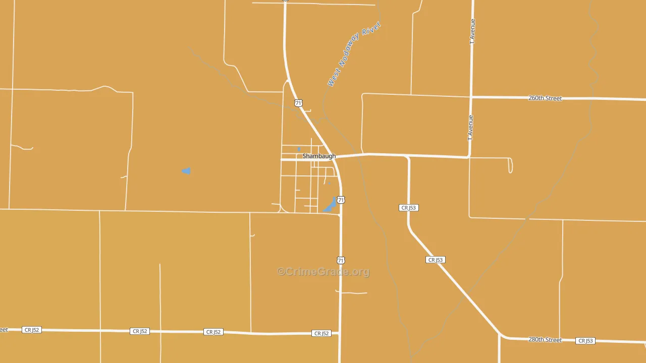 51651, IA Map of Violent Crime Rates