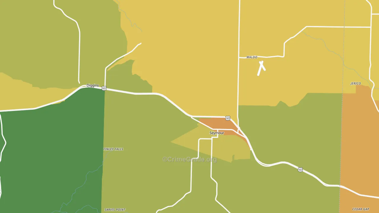 65746, MO Map of Violent Crime Rates