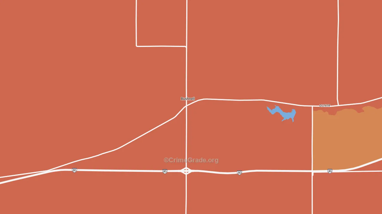 69128, NE Map of Violent Crime Rates