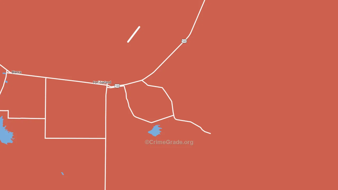 81133, CO Map of Violent Crime Rates